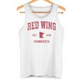 Red Wing ミネソタ Mn ビンテージ スポーツデザイン レッドプリント タンクトップ