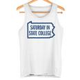 Saturday Intate College Pa Is For Football タンクトップ