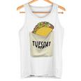 Trendy Taco Tuesday Pocket Food Humour タンクトップ