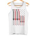 Trumpet Player American Flag Vintage Tank Top