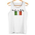 イタリア製イタリア国旗シャツ。 タンクトップ