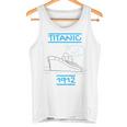 キッズ タイタニック キッズ 帆船 ヴィンテージ クルーズ ベッセル 1912 タンクトップ