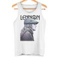 ジョン・レノン 平和な色調の肖像画 タンクトップ