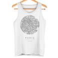 パリ フランス コーディネート 地図 故郷 タンクトップ