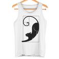 フィボナッチキャット 黄金比プリント タンクトップ