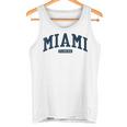 フロリダ州マイアミ Fl カレッジ大学スタイル ネイビー タンクトップ