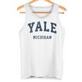 ミシガン州イェールミシガン州ヴィンテージアスレチックスポーツデザイン タンクトップ