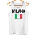 ミラノ イタリア ミラノ イタリー 旗 イタリアン タンクトップ