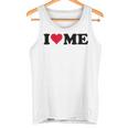 レッドハートデザイン I Love Me タンクトップ