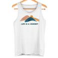宗教神学 Life Is A Journey 宗教への旅 タンクトップ