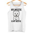 私のウェスティは私のベスティー タンクトップ