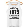 限定版 1975年 誕生日 1975年 1975年生まれ タンクトップ