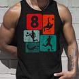 8歳の誕生日サッカー8歳の男の子サッカーサッカー タンクトップ 彼への贈り物