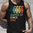 Amped Upince 1956 レトロ 誕生日 ギター 音楽 誕生年 タンクトップ 彼への贈り物