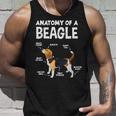 Anatomy Of A Beagle ファニービーグル タンクトップ 彼への贈り物