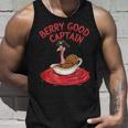 Berry Good Captain Thanksgiving Turkey Cranberry Sauce Lover Tank Top Gifts for Him