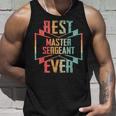 Best Master Sergeant Ever Job Title Tank Top Gifts for Him
