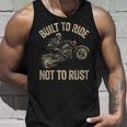 Built To Ride Not To Rust Biking Fathers Day Biker Tank Top Gifts for Him