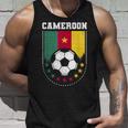 Cameroon Flag Soccer Fan Tank Top Gifts for Him Cameroon Flag Soccer Fan Tank Top Gifts for Him