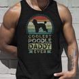 Coolest Poodle Daddy Ever Father's Day Dad タンクトップ 彼への贈り物