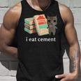 I Eat Cement 猫シャツ キッズ 面白い ダンク 猫 ミーム タンクトップ 彼への贈り物