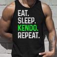 Eatleep Kendo Repeat 面白い格闘技コンバット タンクトップ 彼への贈り物