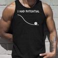 I Had Potential 面白い引用 皮肉な引用 仕事生活 タンクトップ 彼への贈り物