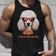 I Havetandardsファニースタンダードプードル愛好家デザイン タンクトップ 彼への贈り物