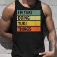 I'm Yuki Doing Yukiシングス 面白い 名言 タンクトップ 彼への贈り物