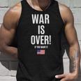 If You Want It War Is Over 反戦アメリカ国旗抗議 タンクトップ 彼への贈り物