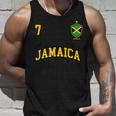 Jamaica チームサッカー ジャマイカ Number 7Occer タンクトップ 彼への贈り物