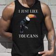 I Just Like Toucans Bird Animal Park オオハシ タンクトップ 彼への贈り物