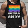 Lgbt More Equality More Lovetシャツ Lgbtq ゲイ レズビアン Lgbt タンクトップ 彼への贈り物