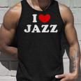 I Love Jazz 私は愛する Jazz タンクトップ 彼への贈り物
