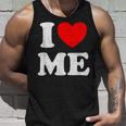 I Love Me シャツ Y2k ジョーク I Heart Me Love Myself Maine タンクトップ 彼への贈り物