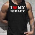 I Love My Ridley アイ・ラブ・マイ・リドリー 長袖tシャツ タンクトップ 彼への贈り物