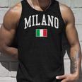 Milano Italia Flag Of Italy Classic タンクトップ 彼への贈り物