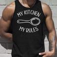 My Kitchen My Rules Foodie Chef Cookギフト メンズ レディース キッズ タンクトップ 彼への贈り物