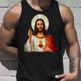Myuperhero Is Jesus、Faith Love Godシャツ タンクトップ 彼への贈り物