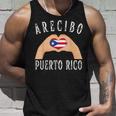Puerto Rico Flag Heart Arecibo City タンクトップ 彼への贈り物