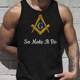 So Mote It Be Masonicのモットーフリーメイソンmib プリンスホールメイソン タンクトップ 彼への贈り物