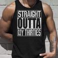 Straight Outta My Thirties タンクトップ 彼への贈り物