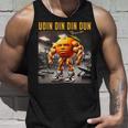 Udin Din Din Dun マッスルオレンジ イタリアンブレイン ロート キッズ ミーム タンクトップ 彼への贈り物