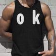 「Ok」面白い デザイン 語録 ネタ おもしろ 漢字 Ok タンクトップ 彼への贈り物