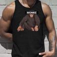 エステティック・モンク・ミーム・ファニー・モンキー・ラバー タンクトップ 彼への贈り物