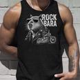オートバイ げっ歯類 ロック メンズ カピバラ タンクトップ 彼への贈り物