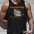 クレイジーバードレディキンカチョウ鳥類学 タンクトップ 彼への贈り物