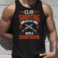 クレー射撃 散弾銃を使ったゴルフのようなもの ショットガン トラップ からのプル ピジョン クレー射撃 タンクトップ 彼への贈り物