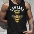 サンタナ 名前 サンタナ 誕生日プレゼント 女王 王冠 蜂 サンタナ タンクトップ 彼への贈り物