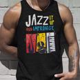 ジャズ・イット・アップ・アンド・インプロヴィーズ・ジャズ タンクトップ 彼への贈り物